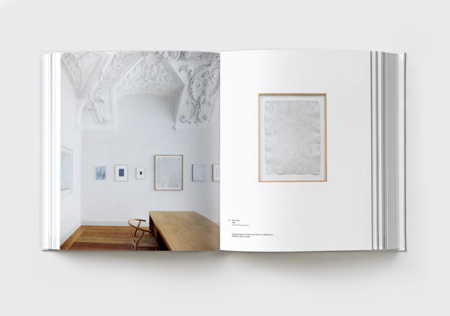 Raimund Girke : Wass weiss das weiss / Between white